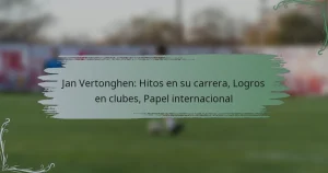 Jan Vertonghen: Hitos en su carrera, Logros en clubes, Papel internacional